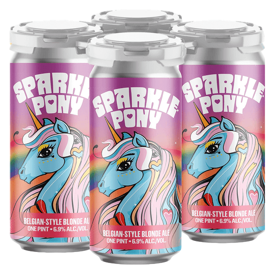 Black Hammer Sparkly Pony Belgian Blonde Ale (4PKC 16 OZ) (4PKC 16 OZ)
