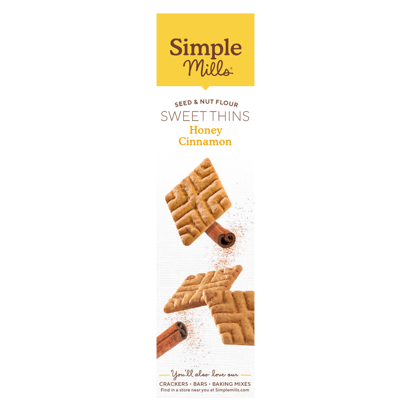 Simple Mills Honey Cinnamon Sweet Thins 4.25oz