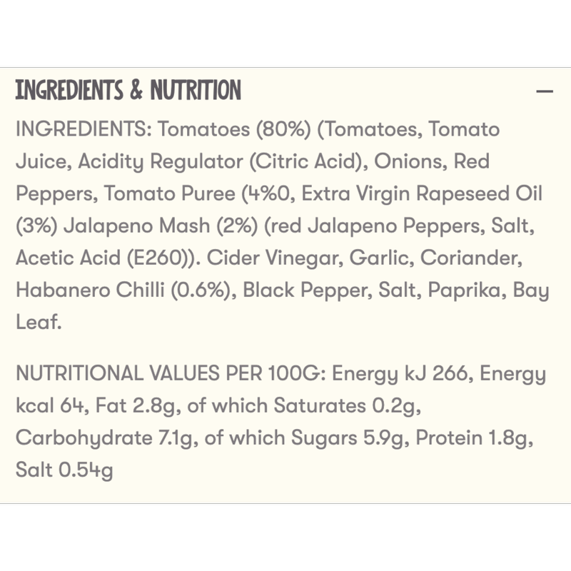 Diddly Squat Farm Chilli Pasta Sauce, 300g
