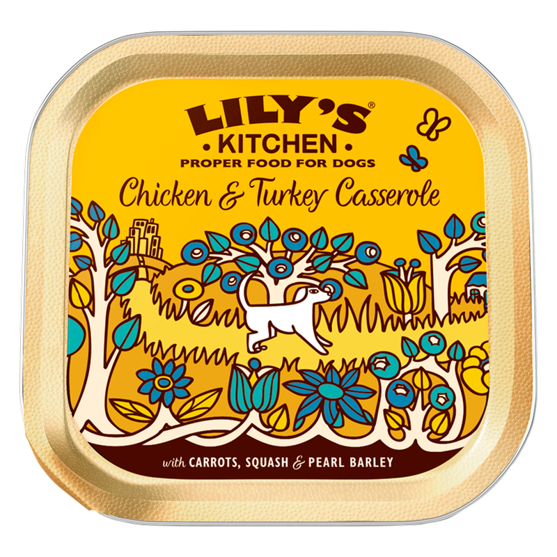 Lily's Kitchen Chicken & Turkey Casserole Dog Food, 150g