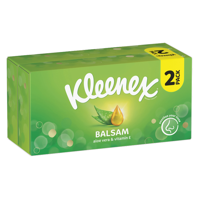 Kleenex Balsam Tissues, 2pcs