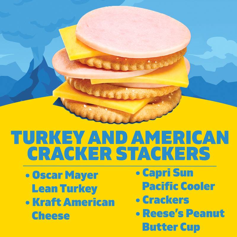 Lunchables Turkey & American Cheese Lunch Combinations with Capri Sun - 8.9oz