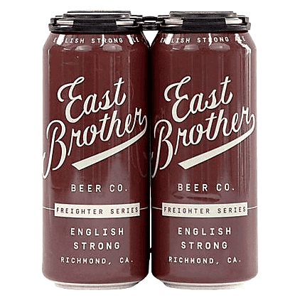 East Brother Beer Co. Freighter Series - English Strong 4pk 16oz Can