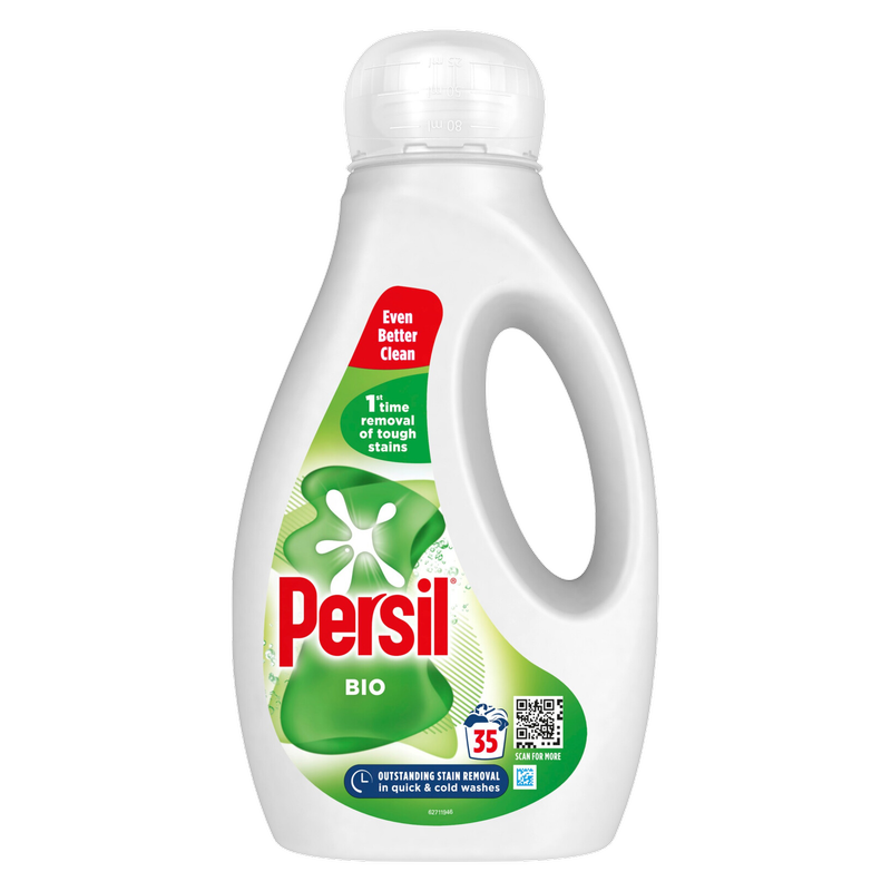 Persil Bio Laundry Liquid 35 Washes, 945ml