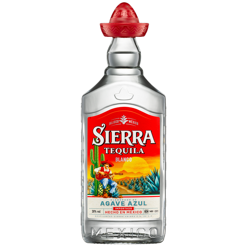 Sierra Tequila Blanco, 50cl