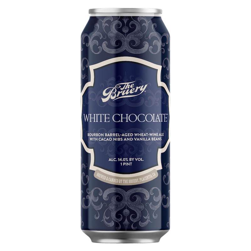 The Bruery White Chocolate Single 16oz Can