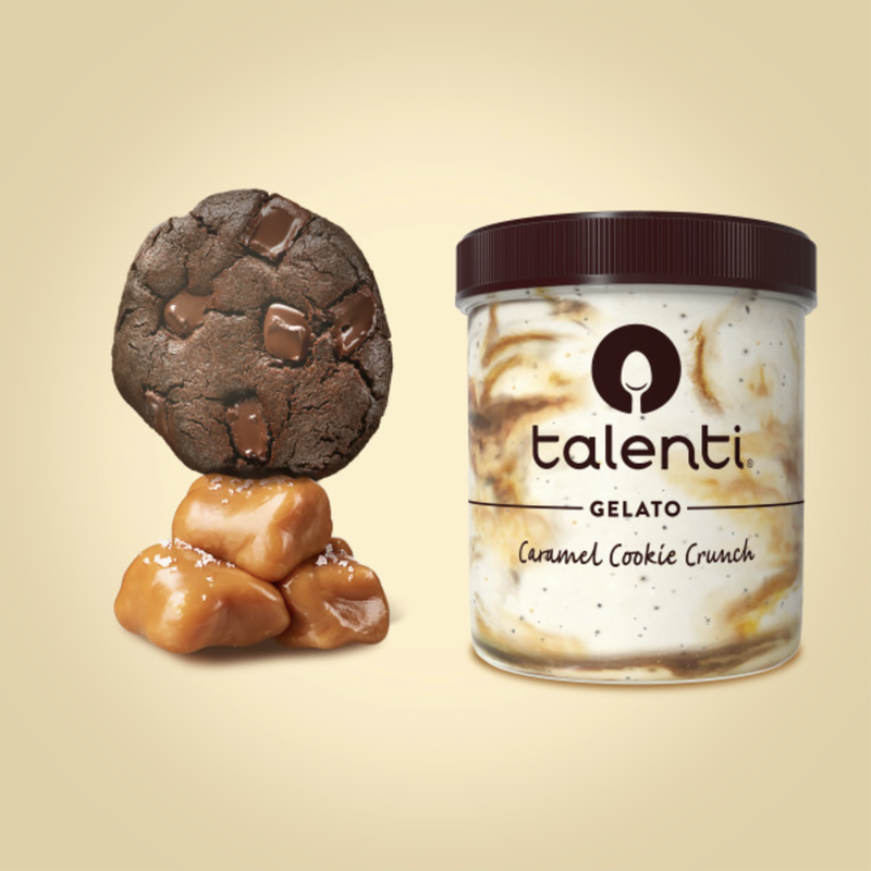 Talenti Gelato Caramel Cookie Crunch Pint