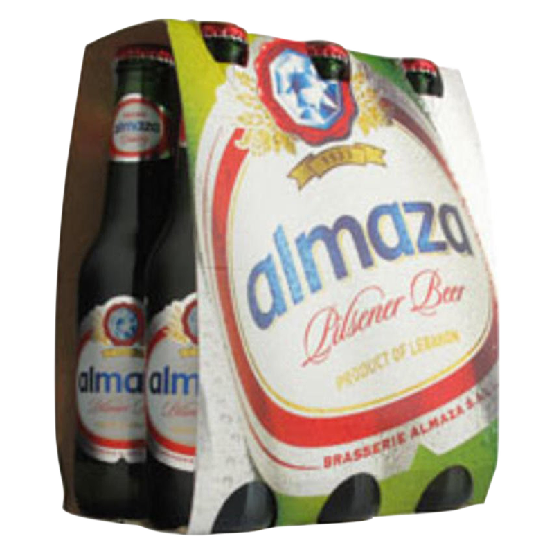 Almaza Beer Lebanese 6pk 12oz Btl