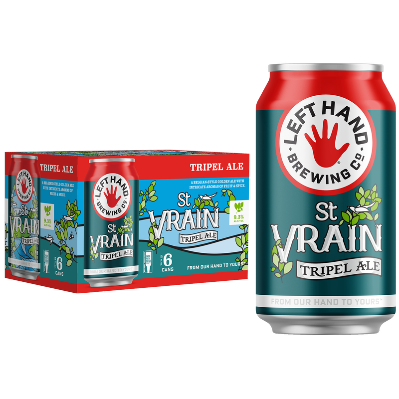 Left Hand Brewing St. Vrain Tripel 6pk 12oz Can 9.3% ABV