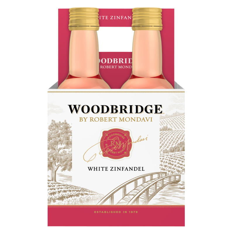 Woodbridge White Zinfandel 4pk 187ml 9.5%