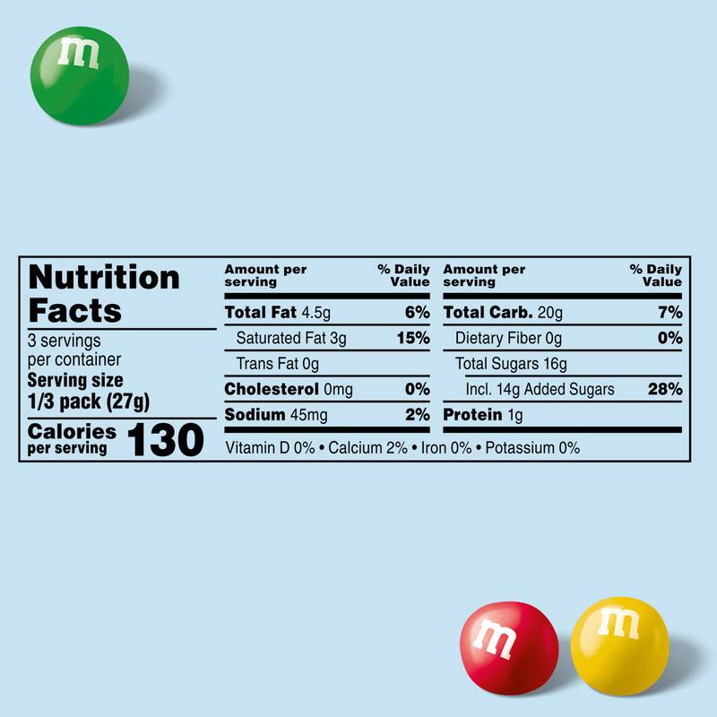 M&Ms Crunchy Cookie Candies Share Size 2.83oz