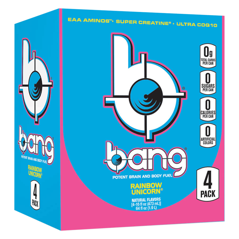 Bang Energy Cotton Candy 4pk 16oz