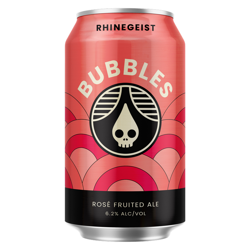 Rhinegeist Bubbles Rose Fruited Ale 6pk 12oz Can 6.2% ABV