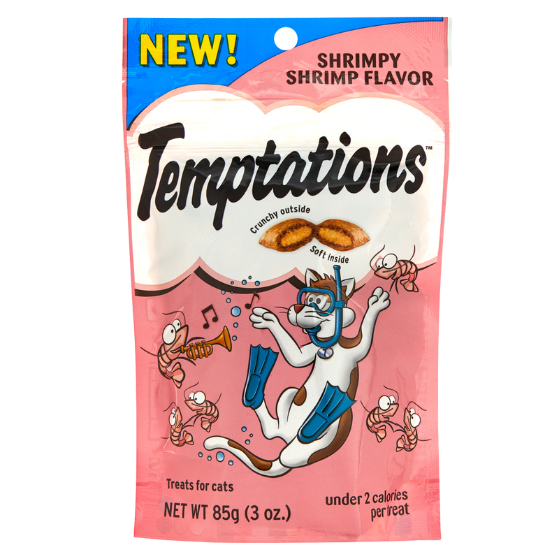 Whiskas Temptations Shrimp Flavor Cat Treats 3oz