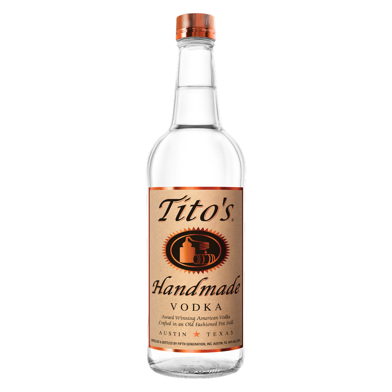 Tito's Handmade Vodka 750ml (80 Proof)