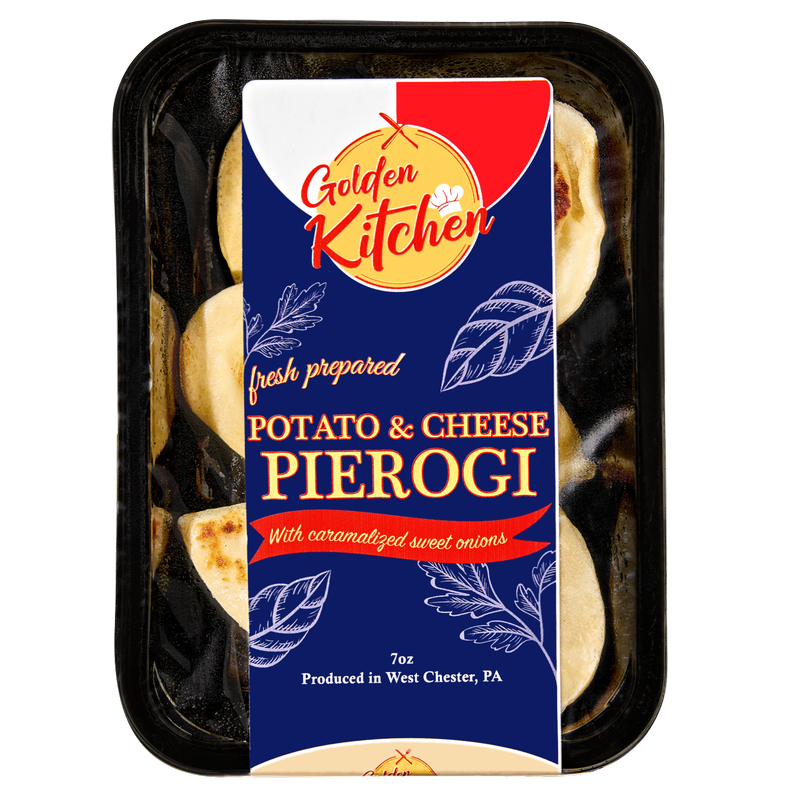 Golden Kitchen Potato and Cheese Pierogis