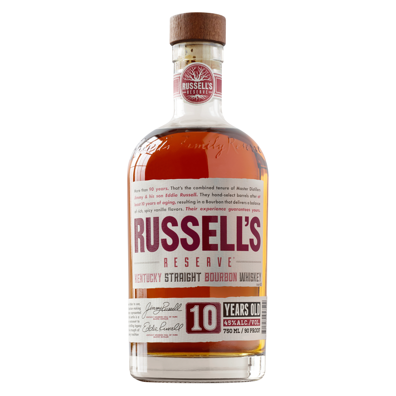 Russell's Reserve Bourbon Whiskey 750ml (90 Proof)