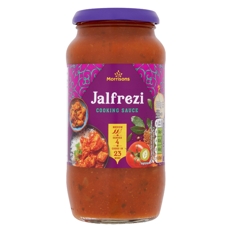 Morrisons Jalfrezi Cooking Sauce, 500g