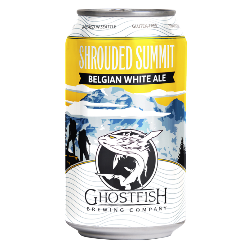 Ghostfish Brewing Shrouded Summit Belgian White 4pk 12oz Can 4.5%