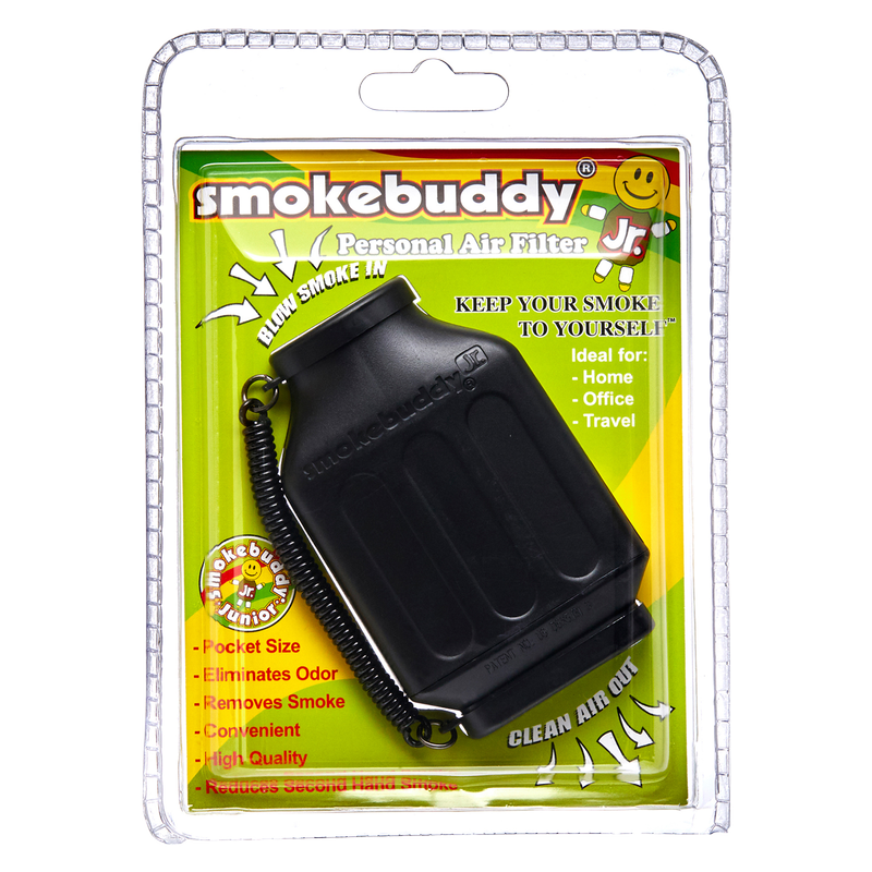 Smoke Buddy JR Personal Air Filter Black