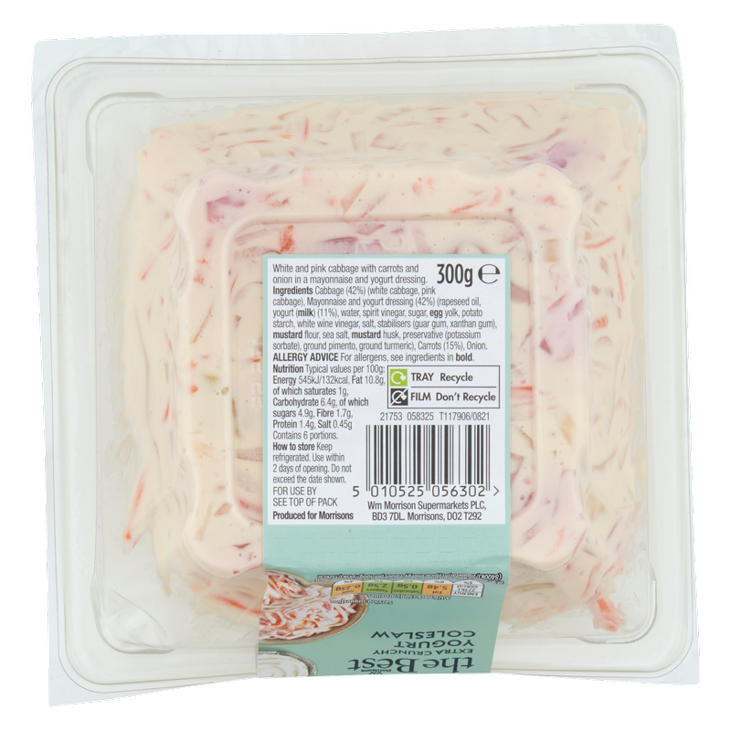 Morrisons The Best Yogurt Coleslaw, 300g