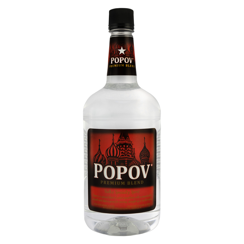 Popov Vodka 1.75L (42 Proof)