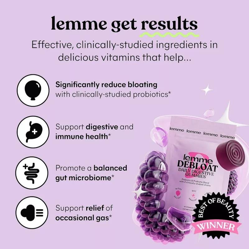 Lemme Debloat Gummies 14ct