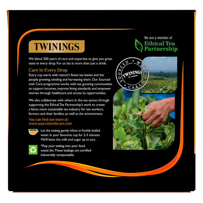 Twinings English Breakfast 80 Plant-Based Tea Bags, 200g