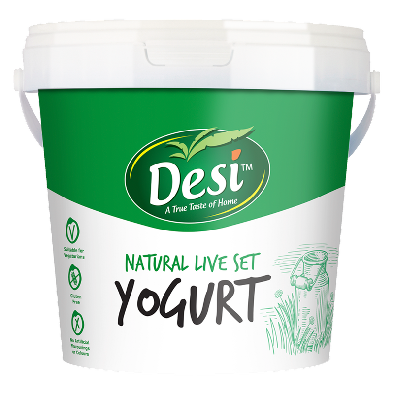 Desi Whole Milk Set Yogurt, 1kg