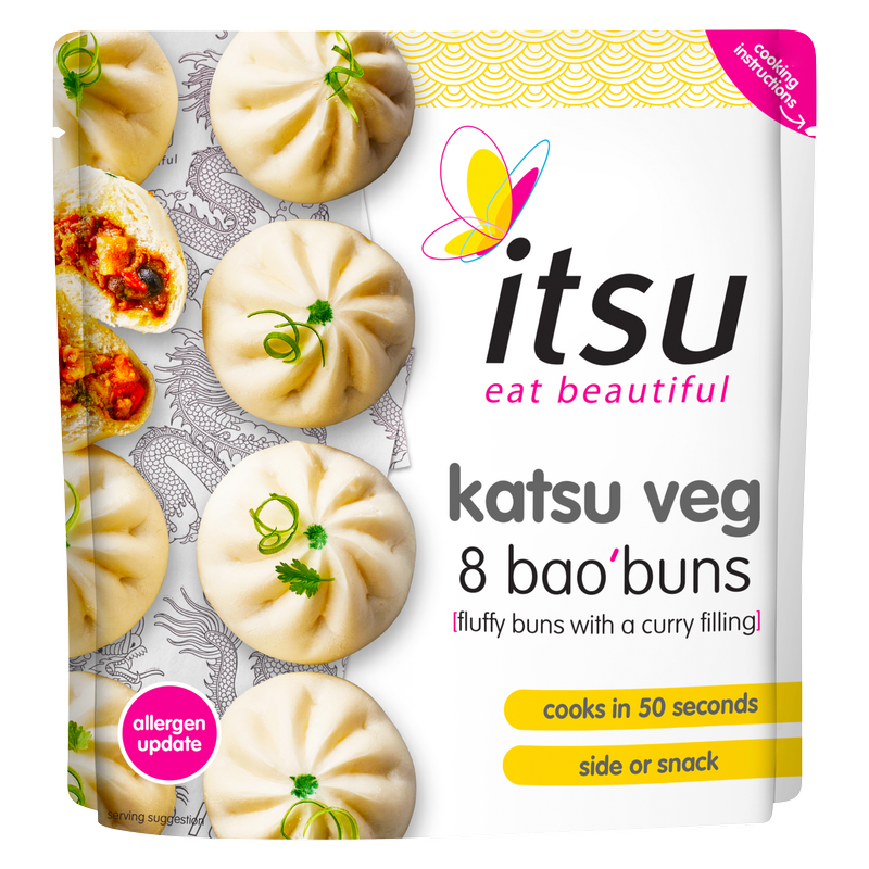Itsu Bao Buns Katsu Veg, 256g