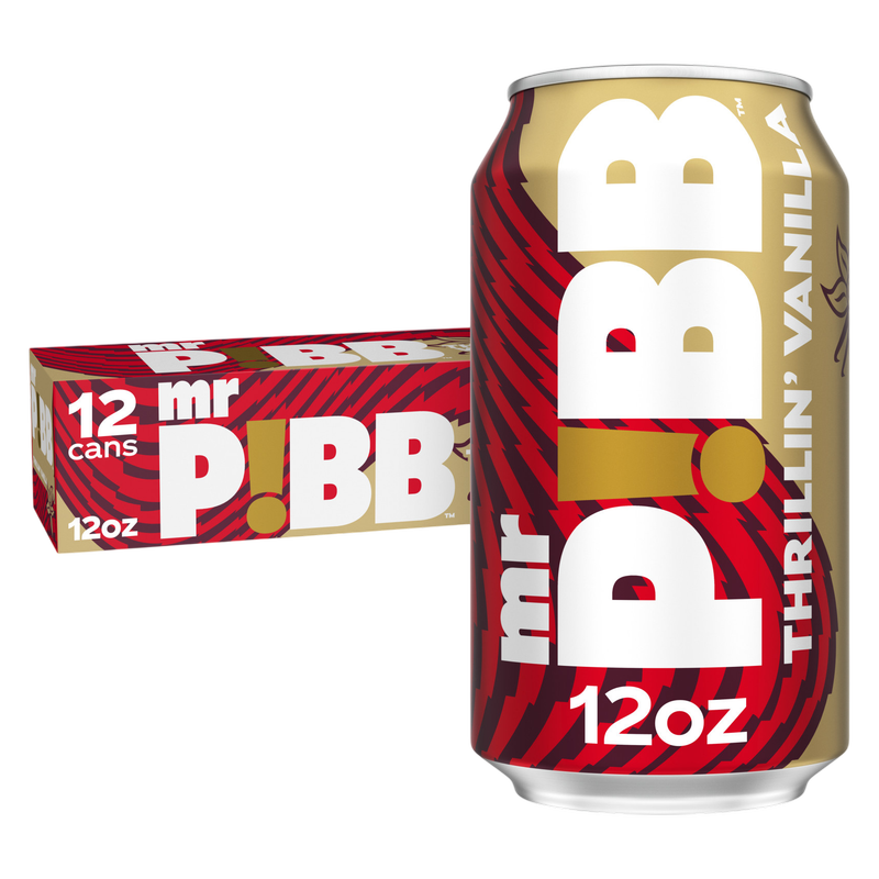Mr. Pibb Thrillin’ Vanilla 12pk 12oz Can