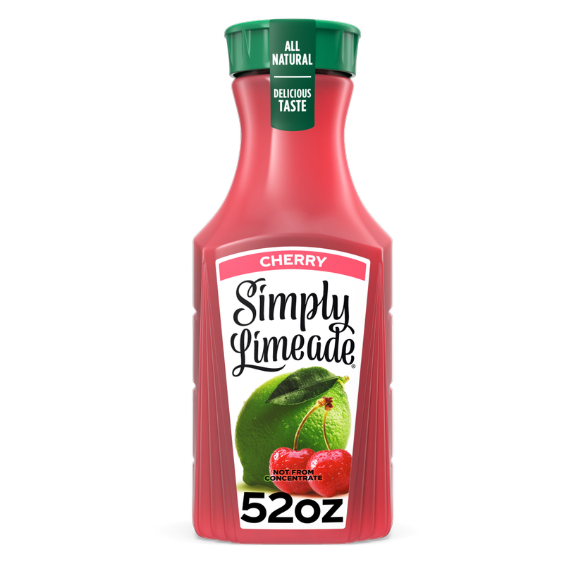 Simply Limeade with Cherry 52oz Btl