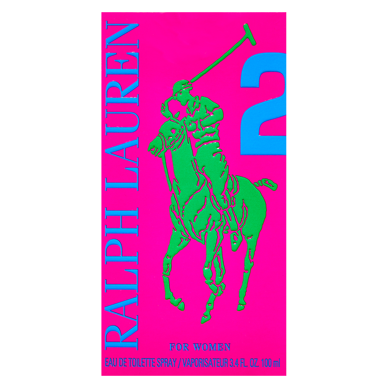 Ralph Lauren Polo Big Pony #2 Pink Women's Eau de Toilette 3.4oz -  Delivered In As Fast As 15 Minutes