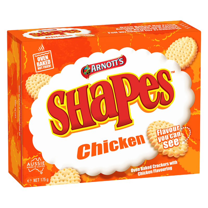 Arnott's Shapes Chicken, 175g
