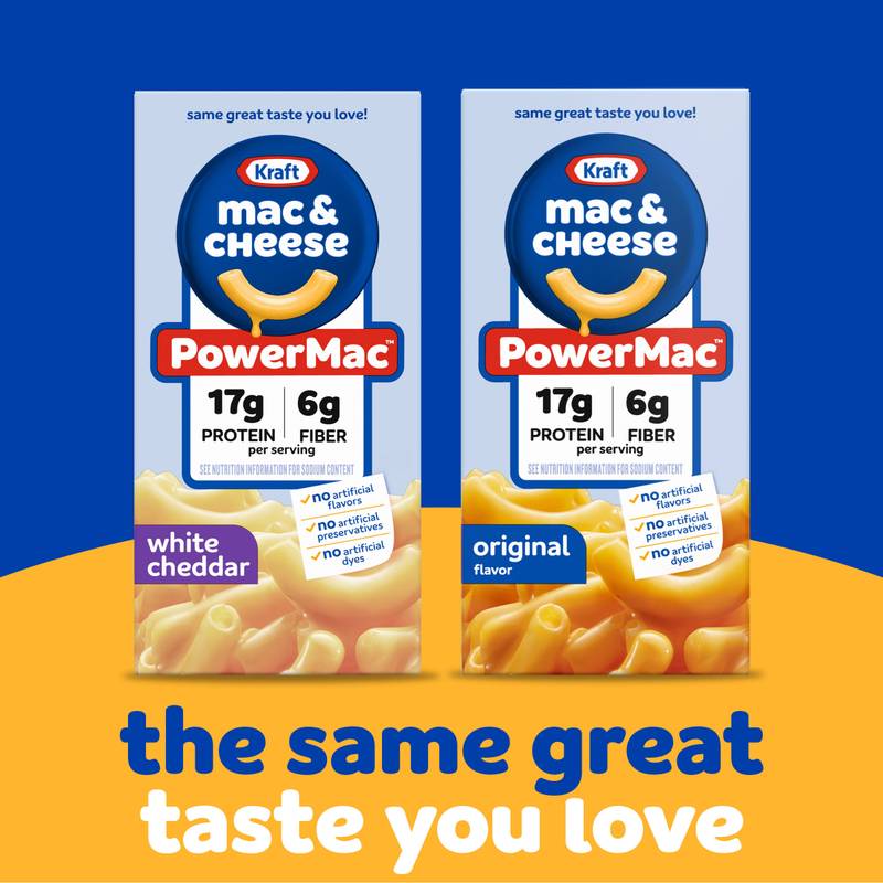 Kraft PowerMac White Cheddar Mac and Cheese 7.3oz