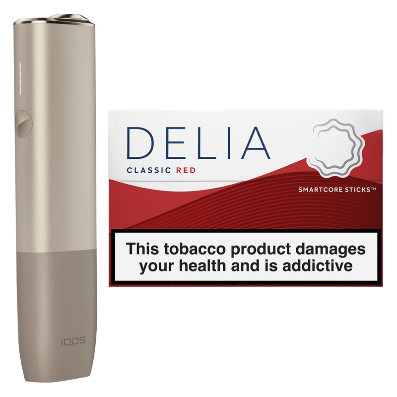 IQOS Beige & Delia Red Bundle