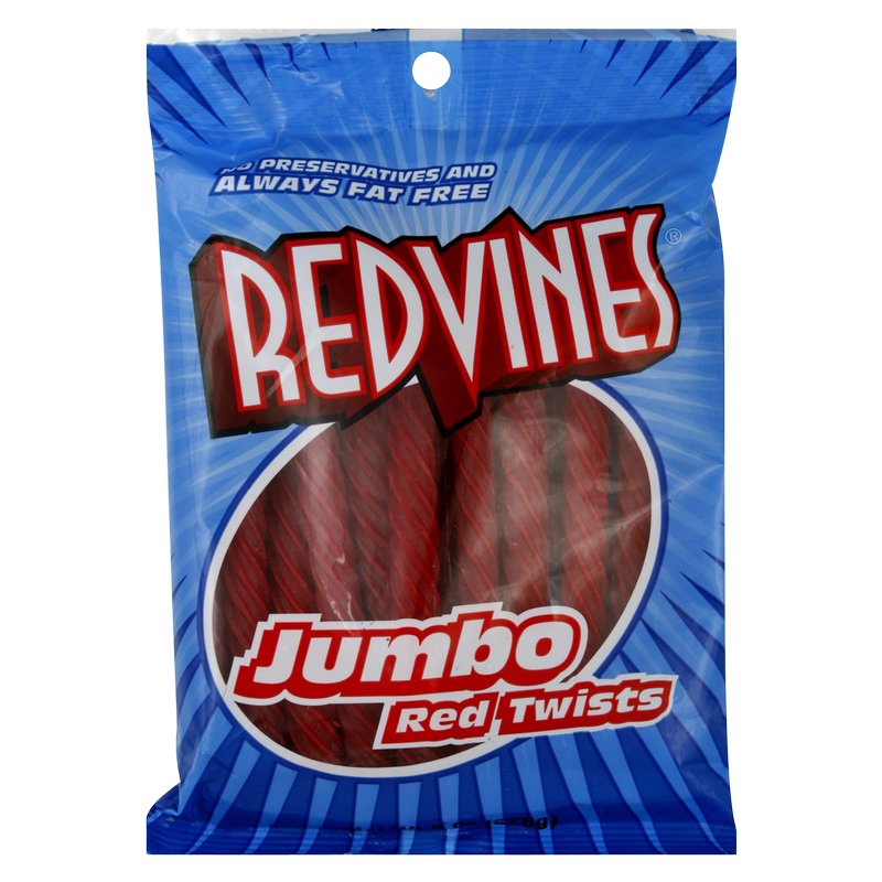 Red Vines Jumbo Red Twists 8oz