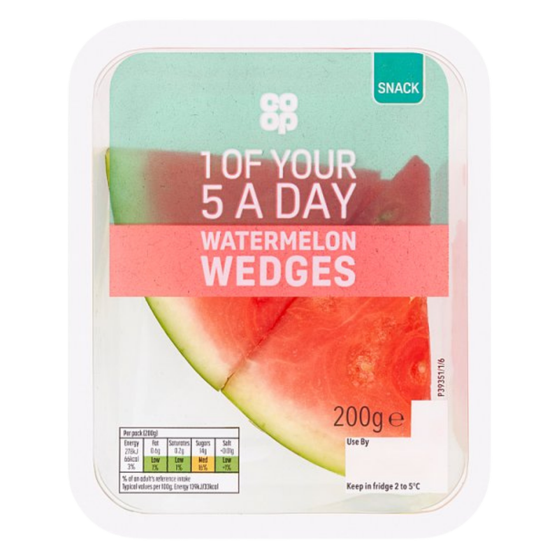 Co-op Watermelon Wedges, 200g