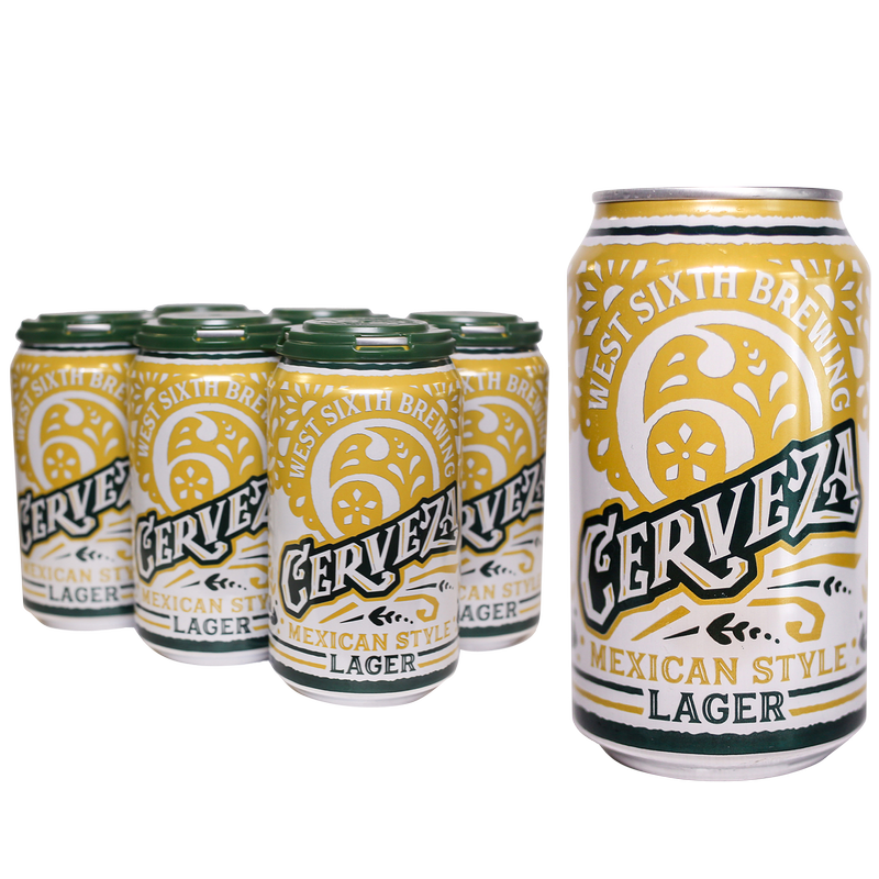 West Sixth Brewing Cerveza 6pk 12oz Can 4.6% ABV
