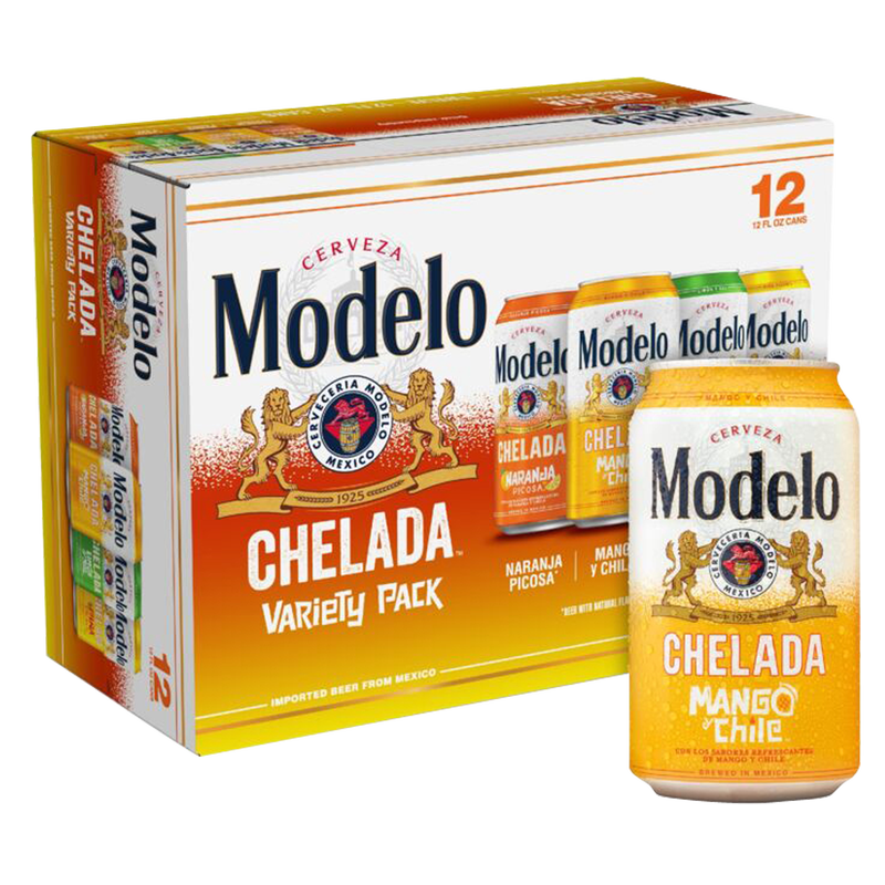 Modelo Chelada Variety 12pk 12oz Can 3.5% ABV