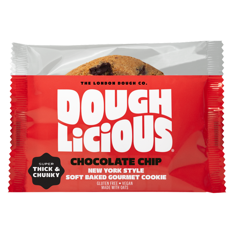 Doughlicious New York Style Chocolate Chip Soft Baked Gourmet Cookie, 82g