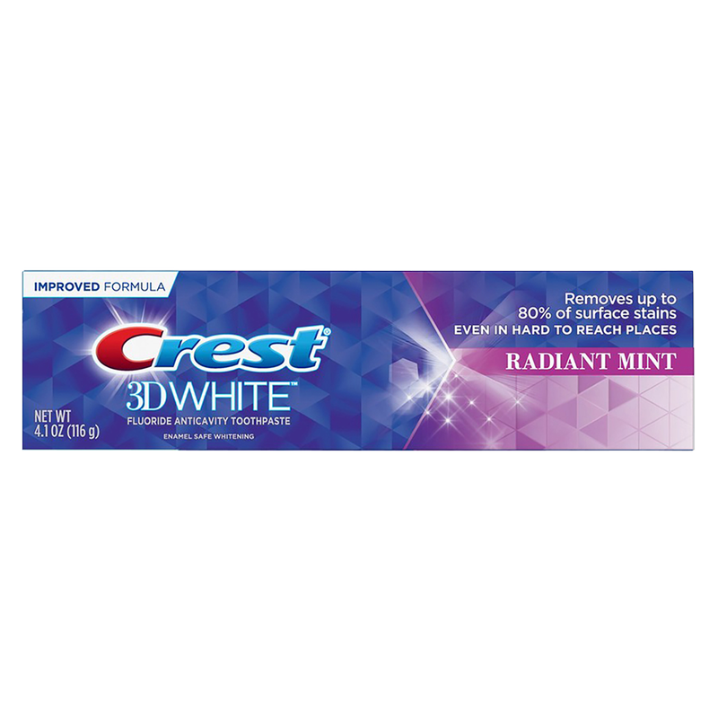 Crest 3D White Radiant Mint Toothpaste 4.1oz