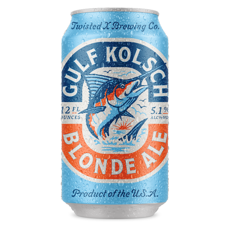 Twisted X Gulf Kolsch 6pk 12oz Can 5.1% ABV