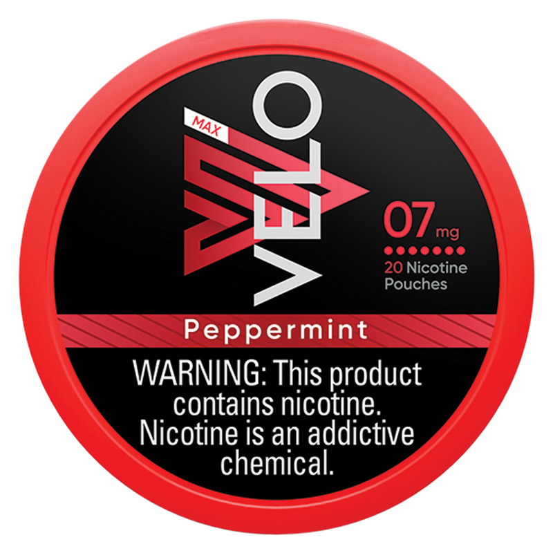 Velo Peppermint Nicotine Pouches 20ct 7mg