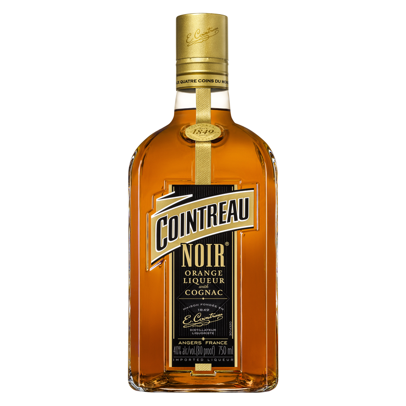 Cointreau Noir Orange Liqueur with Cognac 750ml