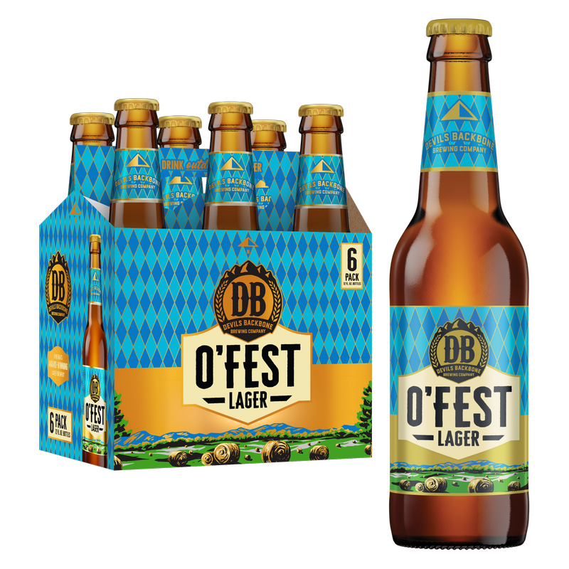 Devil's Backbone O'Fest Lager 6pk 12oz Btl 5.9% ABV