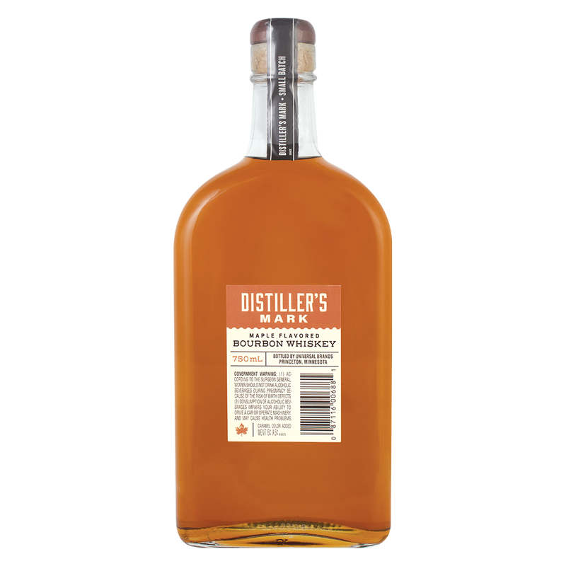 Distiller's Mark Maple Bourbon 750ml (70 Proof)