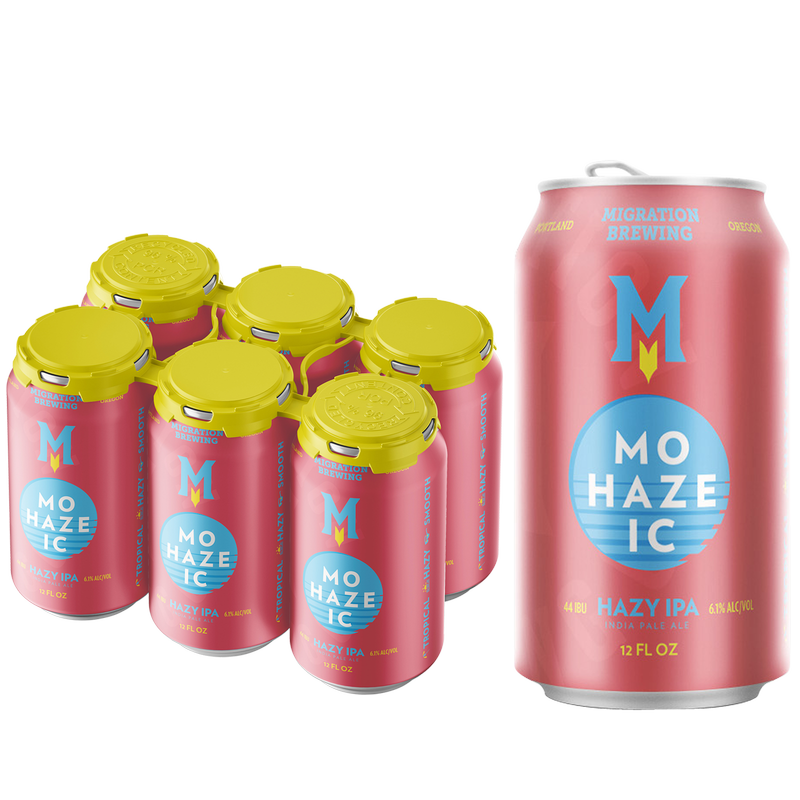 Migration Brewing Mohazeic IPA 6pk 12oz Can. 6.1% ABV