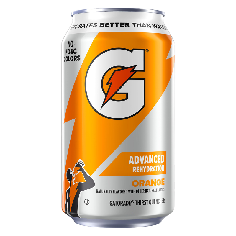 Gatorade Thirst Quencher Orange 11.6oz Can