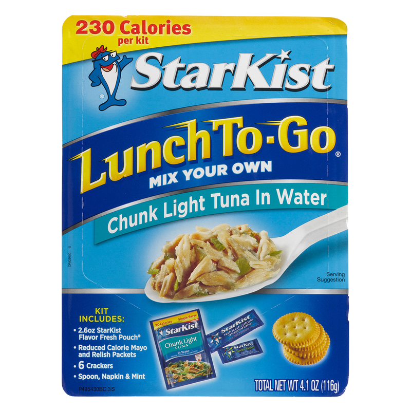 Starkist Lunch To Go Tuna 4.1oz